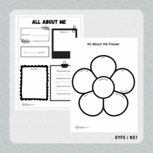 All About Me Transition Day Templates