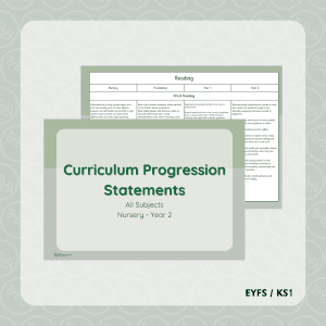 Curriculum Objectives Progression - All Subjects