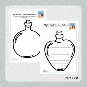 My Perfect Teacher Potion Transition Day Writing Template