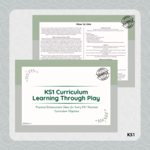 Sample - KS1 Curriculum: Learning Through Play