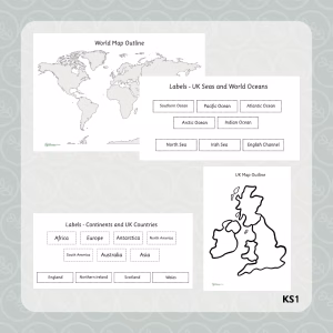 UK and World Map Labelling
