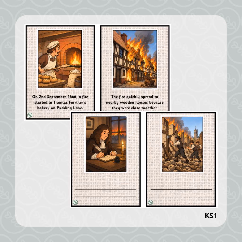 The Great Fire of London Sequencing