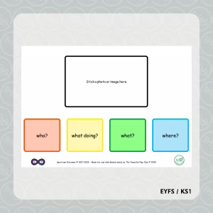 Colourful Semantics Frames