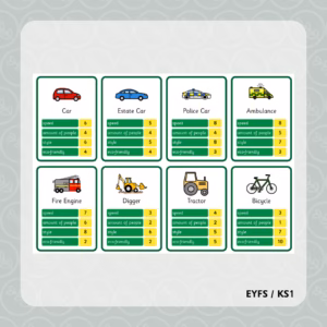 Transport Top Trumps Cards