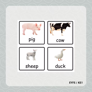 Farm - Match Picture to Word