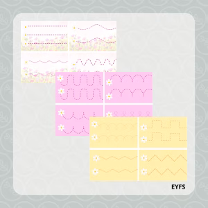 Spring Pre-Writing Patterns