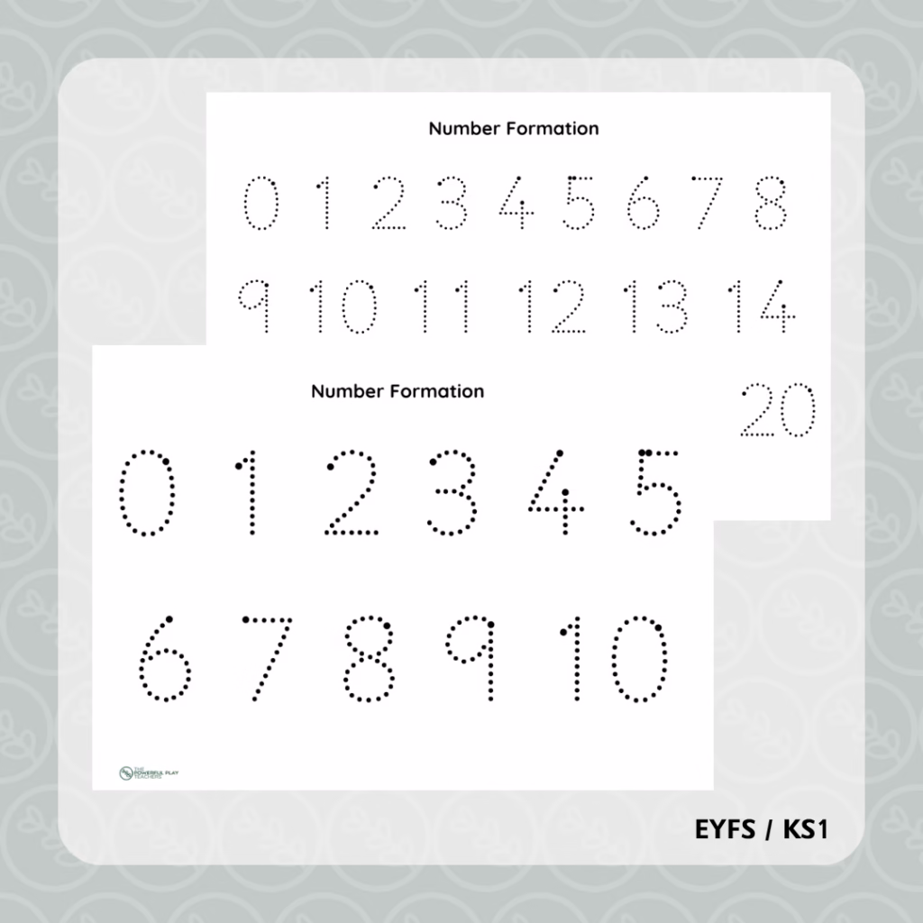 Letter and Number Formation