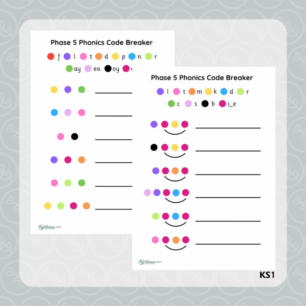 Phonics Code Breaker: Phase 5
