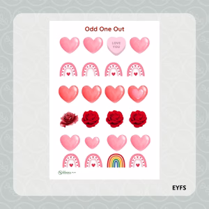 Odd One Out: Valentines Day