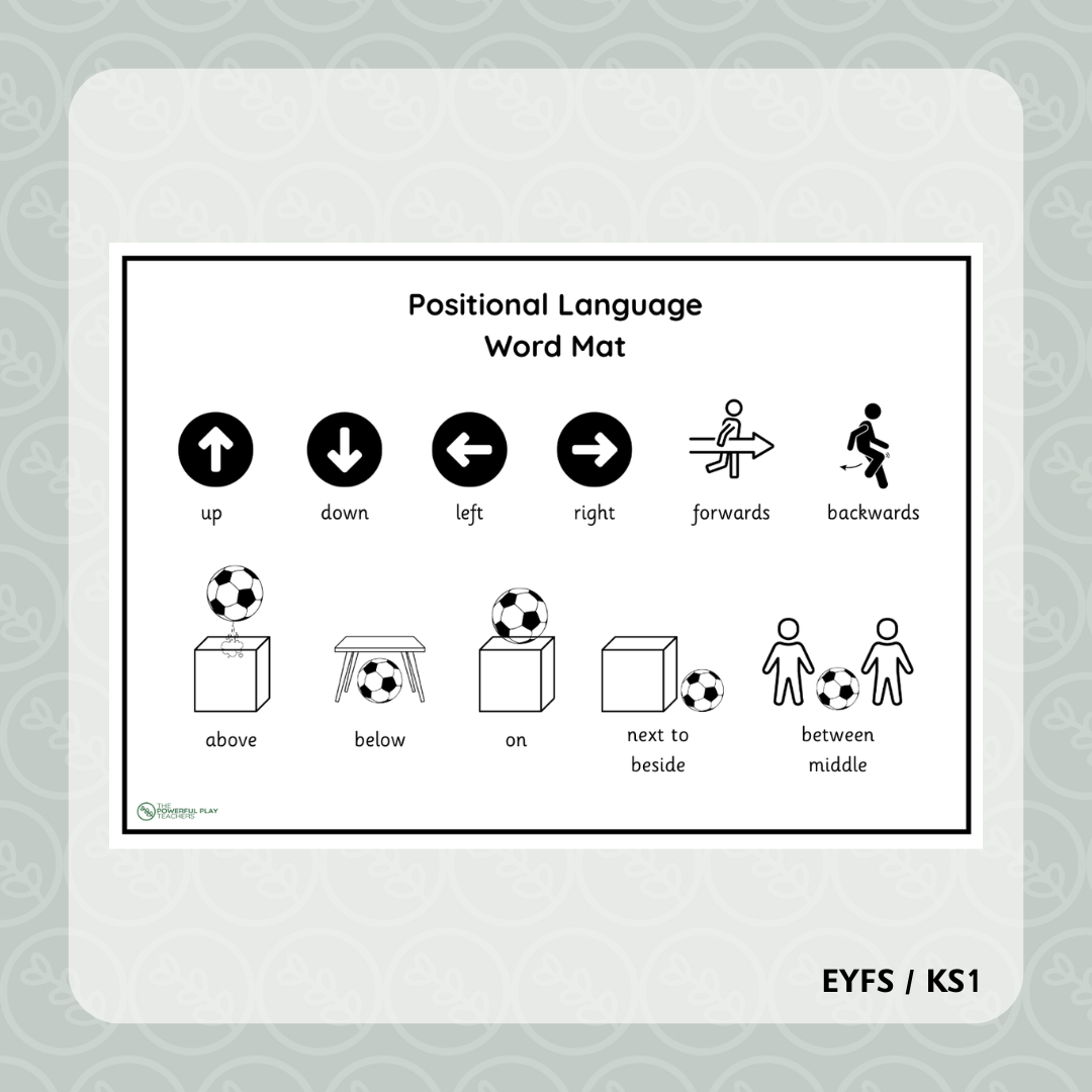 Positional Language Word Mat