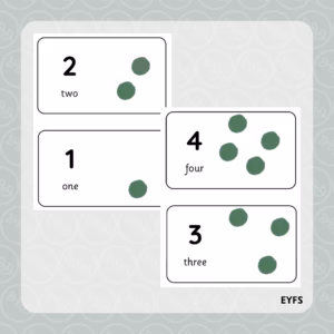 Pom Pom Counting 1-10 Cards