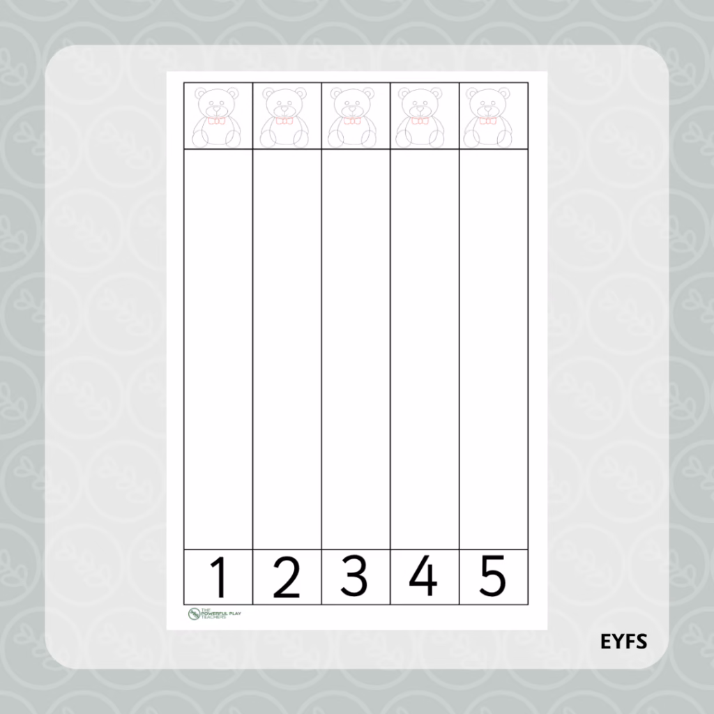 Compare Bears 1:1 Correspondence
