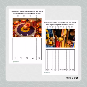 Diwali Number Strip Puzzles