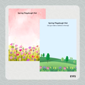 Spring Playdough Mats