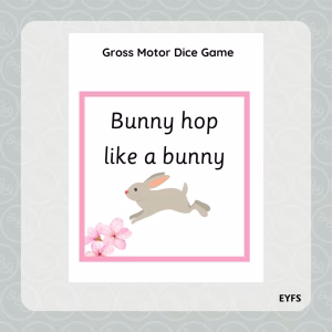 Spring Gross Motor Pocket Dice Game