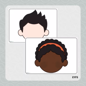 Face Playdough Mats
