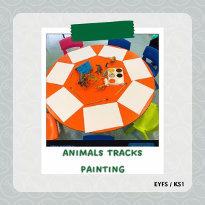 Animal Tracks Painting