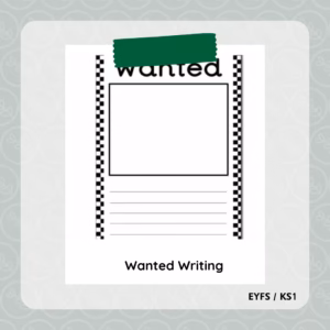 Wanted Writing