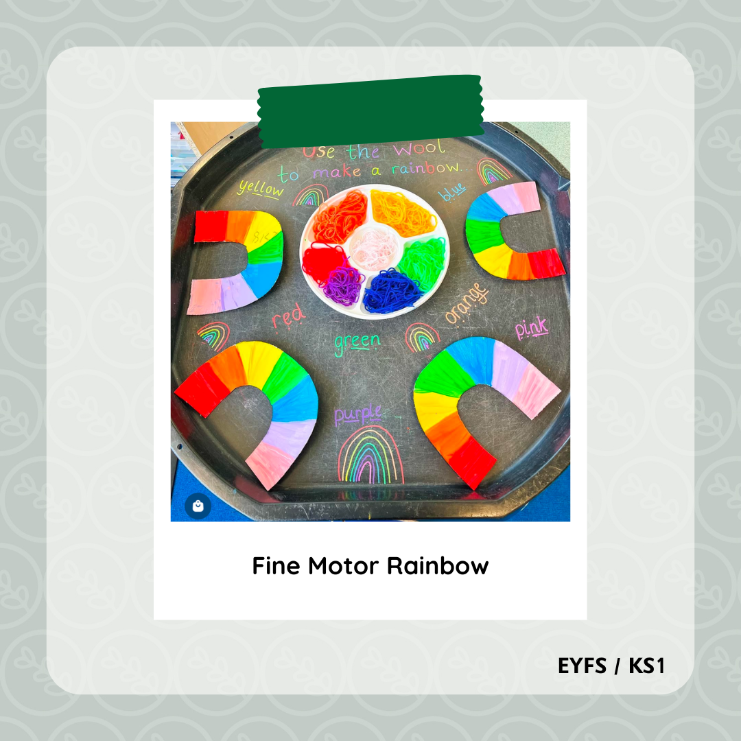 Fine Motor Rainbow