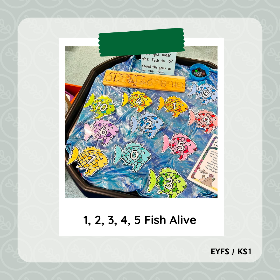 1, 2, 3, 4, 5, Fish Alive