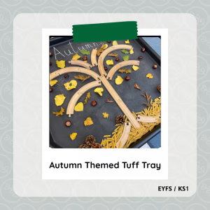 Autumn Themed Tuff Tray