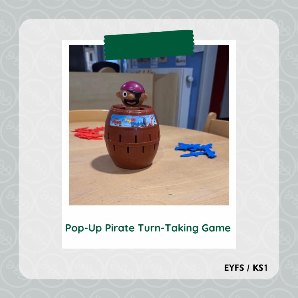 Pop-Up Pirate Turn-Taking Game