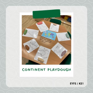 Continent Playdough