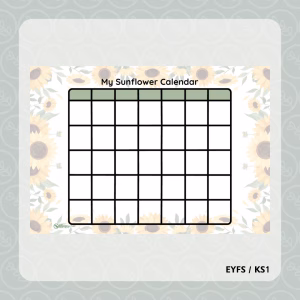 Sunflower Calendar