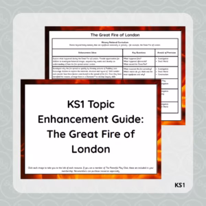 KS1 Topic Enhancement Guide: The Great Fire of London